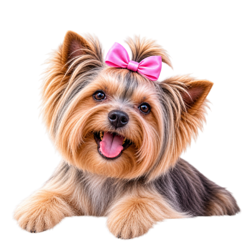 Happy Sparkly Paws dog